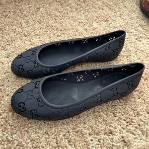 Rubber Gucci Flats